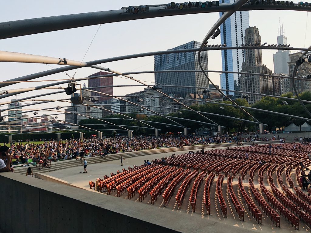 Millenium Park Chicago Concert Pavillion