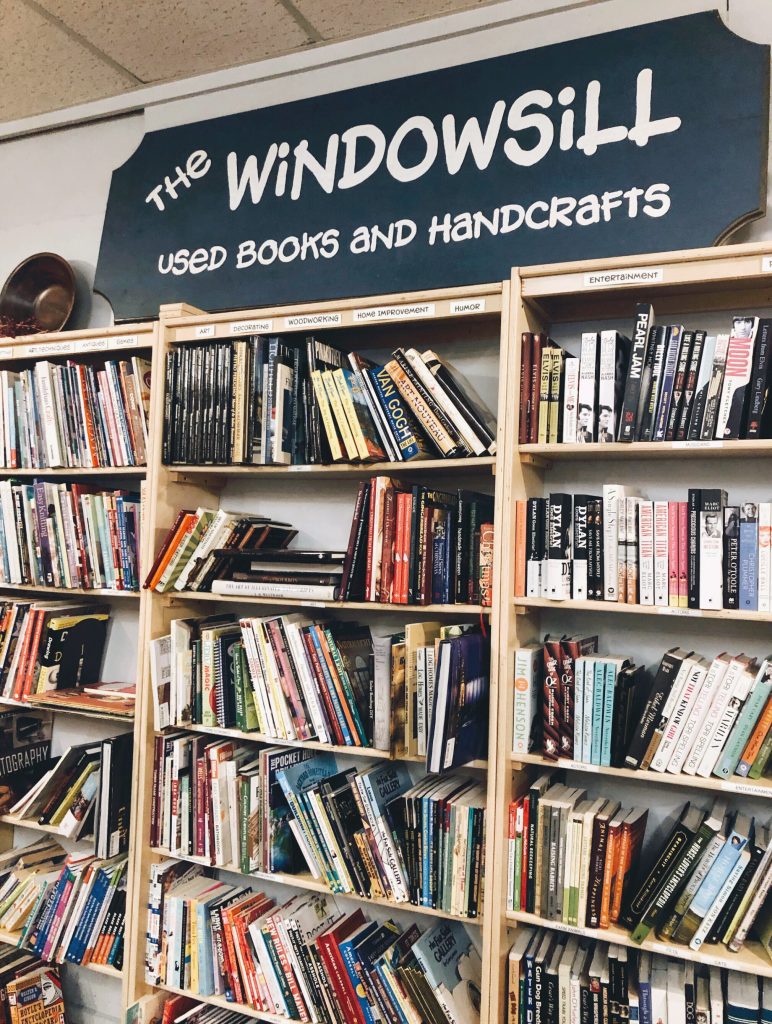 windowsill bookstore